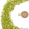 Peridot Gemstone, 100% Natural Faceted Loose Gems, August Birthstone, 6-12mm,50 Carats, GemMartUSA (PT-60001-50)